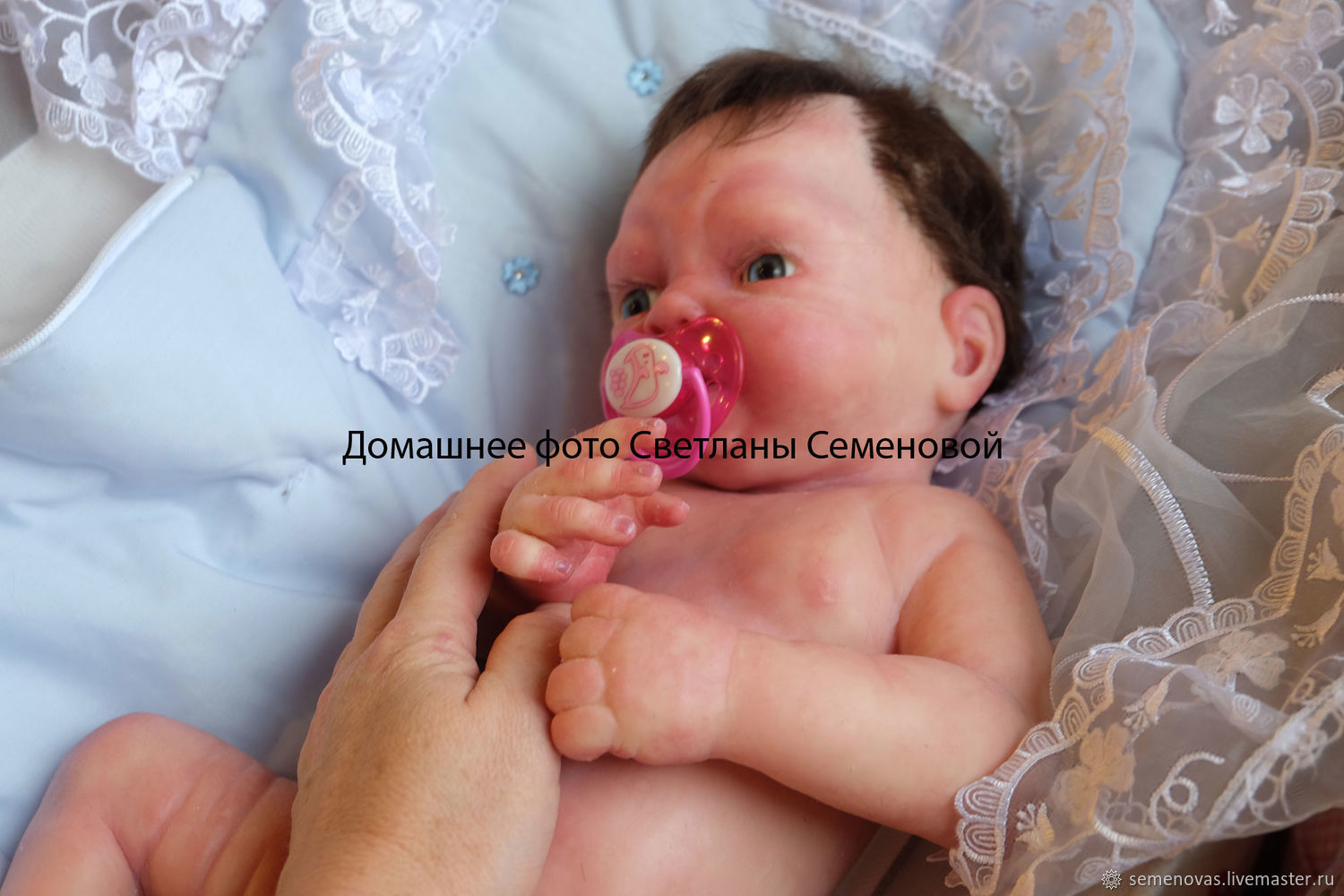 Заказать Реборн Младенец Пил Двигал Ручками Головой