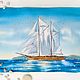 Painting sea ship as a gift to the male leader. Seascape. Pictures. Olga Ermakova art. Online shopping on My Livemaster.  Фото №2