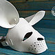 Mask 'White Rabbit'. Carnival Hats. VOLGA-VOLGA. Online shopping on My Livemaster.  Фото №2