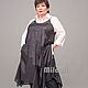 tunic: Art. .4585 Italian cambric tunic with corners, black, Tunics, Kirov,  Фото №1