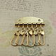 Ключница А 022/6 золото, Фурнитура для сумок, Санкт-Петербург,  Фото №1