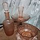 Vintage caramel glass tableware, Vintage kitchen utensils, Moscow,  Фото №1