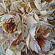 Painting 'White peonies' oil on canvas 50h60 cm, Pictures, Moscow,  Фото №1