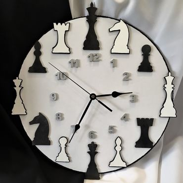 Часы "Маки" объемные – заказать на Ярмарке Мастеров – 33T5LRU | Часы ...