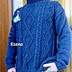 Мужской вязаный свитер "Уютный". Sweaters. World knitted things. Online shopping on My Livemaster.  Фото №2