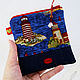 Mini Bolsa de cosméticos con cremallera Marina con Faros, Beauticians, St. Petersburg,  Фото №1