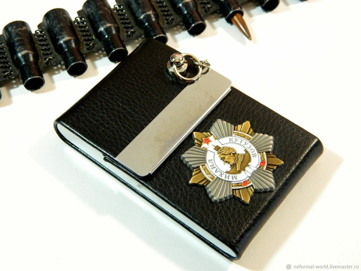 CIGARETTE CASE FOR 10 CIGARETTES "Mikhail Kutuzov" купить на Ярмарке