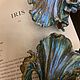 Подсвечники Ирисы сапфиритовые. Подсвечники. Елена Денисова. Ярмарка Мастеров.  Фото №4