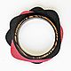 Bracelet made of wood black with red. Hard bracelet. TETstudio. Ecostyle.. My Livemaster. Фото №5