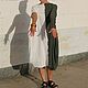 Платье двуцветное СЕМЬДЕСЯТ. Платья. Fresh-fashion. Ярмарка Мастеров.  Фото №4