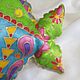 Gift to Fish, Pillow - toy Fish, 45h35 cm, hand painted. Baby pillow. arkensoie Silkyway. Online shopping on My Livemaster.  Фото №2