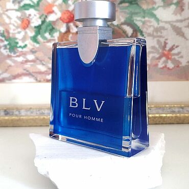 Косметика ручной работы. Ярмарка Мастеров - ручная работа BLV Pour Homme Bvlgari EDT 50 (25)мл Италия 2010-е. Handmade.
