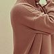 Order Sweater Warm beige oversize. Оксана Акимова Вязание на заказ. Livemaster. . Sweaters Фото №3