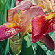 Order the painting 'Irises'. Zhaldak Eduard paintings. Livemaster. . Pictures Фото №3