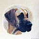 Cushion with dog picture Dog. Gift to buy. Pillow. Workshop for dogs and cats. Online shopping on My Livemaster.  Фото №2