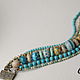 Bracelet with turquoise and coral. Bead bracelet. Grafoli jewellery. My Livemaster. Фото №5