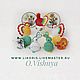 EASTER. Knitting. Easter bunnies! (set - 3 pcs.). Easter souvenirs. Cross stitch and beads!. My Livemaster. Фото №6