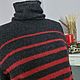 Заказать Свитер с горлом. Gold Line Textile. Ярмарка Мастеров. . Свитеры Фото №3