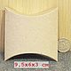  Коробочка-подушечка 9,5х6х3 крафт. Коробки. Коробкин дом. Ярмарка Мастеров.  Фото №6