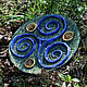 Triskelion dish. Dish. RognedaCraft - gifts with soul. Online shopping on My Livemaster.  Фото №2