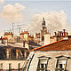 Париж Крыши фото картина для интерьера – Париж Городской пейзаж купить. «Солнечные крыши Парижа» Eлена Ануфриева