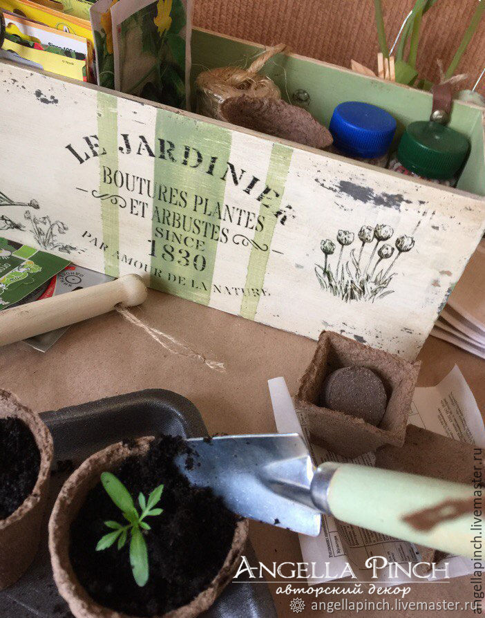 LE JARDINIER - ящик короб для садовых инструментов купить в интернет ...