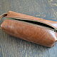 Men's leather dressing case. Travel bags. crecca. My Livemaster. Фото №4