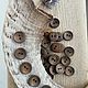 Пуговицы 13 мм Пуговицы деревянные тёмные 13 мм 2 прокола, Пуговицы, Железнодорожный,  Фото №1