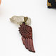 Bloodwood Wood Wing Pendant. Pendant. Spirit of tree. Online shopping on My Livemaster.  Фото №2