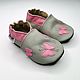 First Shoes, Pink Butterfly, Gray Shoes,Ebooba. Footwear for childrens. ebooba. Online shopping on My Livemaster.  Фото №2