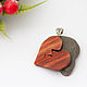 Wooden pendant ' Broken Heart'. Pendant. Spirit of tree. My Livemaster. Фото №4