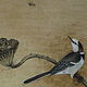 картина на рисовой бумаге "Птица на лотосе", Картины, Москва,  Фото №1