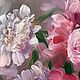 Oil painting Peony bouquet (sold). Pictures. Salon of paintings ArtKogay. Ярмарка Мастеров.  Фото №6