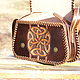 Women's handbag brown 'Celtic Grifoni'. Classic Bag. schwanzchen. My Livemaster. Фото №4