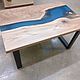 Table river. Tables. Mitkin_workshop. My Livemaster. Фото №4