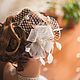 Order The wedding veil. Exclusive HATS. LANA ANISIMOVA.. Livemaster. . Veil hat Фото №3
