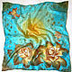 Batik scarf 'Roses vintage 2'. Shawls1. OlgaPastukhovaArt. Online shopping on My Livemaster.  Фото №2
