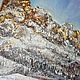 Modern interior texture painting Ski resort in Alta. Pictures. BronvenGift (bronven). Online shopping on My Livemaster.  Фото №2