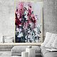 Order INTERIOR PAINTING WITH FLOWERS IN OIL ON CANVAS. orlovaalla. Livemaster. . Pictures Фото №3