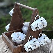 Для дома и интерьера handmade. Livemaster - original item Tea set stand. Handmade.