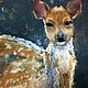 Fawn painting with pastels on sandpaper. Pictures. paintmart (oikos). My Livemaster. Фото №4