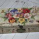 Tea big box 'Vintage box 2 '. Houses. Music of the soul. Online shopping on My Livemaster.  Фото №2