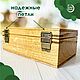 Шкатулка деревянная с гравировкой «Три коня», 21х13 см. Шкатулки. Лесная Сказка. Ярмарка Мастеров.  Фото №5