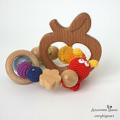 Куклы и игрушки handmade. Livemaster - original item Beech rodent Apple with a ring. Handmade.