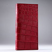 Сумки и аксессуары handmade. Livemaster - original item Genuine crocodile leather purse IMA0040H45. Handmade.