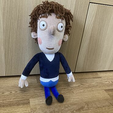 Куклы и игрушки ручной работы. Ярмарка Мастеров - ручная работа Петя и волк. Handmade.