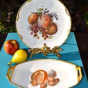 Винтаж handmade. Livemaster - original item Rosenthal.Thomas (1891-1906) Fruit Set.. Handmade.