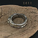 ring: Silver ring 'Winter' with labradorite. Ring. BOR.N | avtorskoe serebro. Online shopping on My Livemaster.  Фото №2