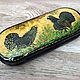 Capercaillie .Eyeglass case with miniature painting. Eyeglass case. skazka-kholui (skazka-kholui). Online shopping on My Livemaster.  Фото №2