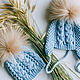 Baby hat handmade knitted cotton (available and custom), Caps, St. Petersburg,  Фото №1